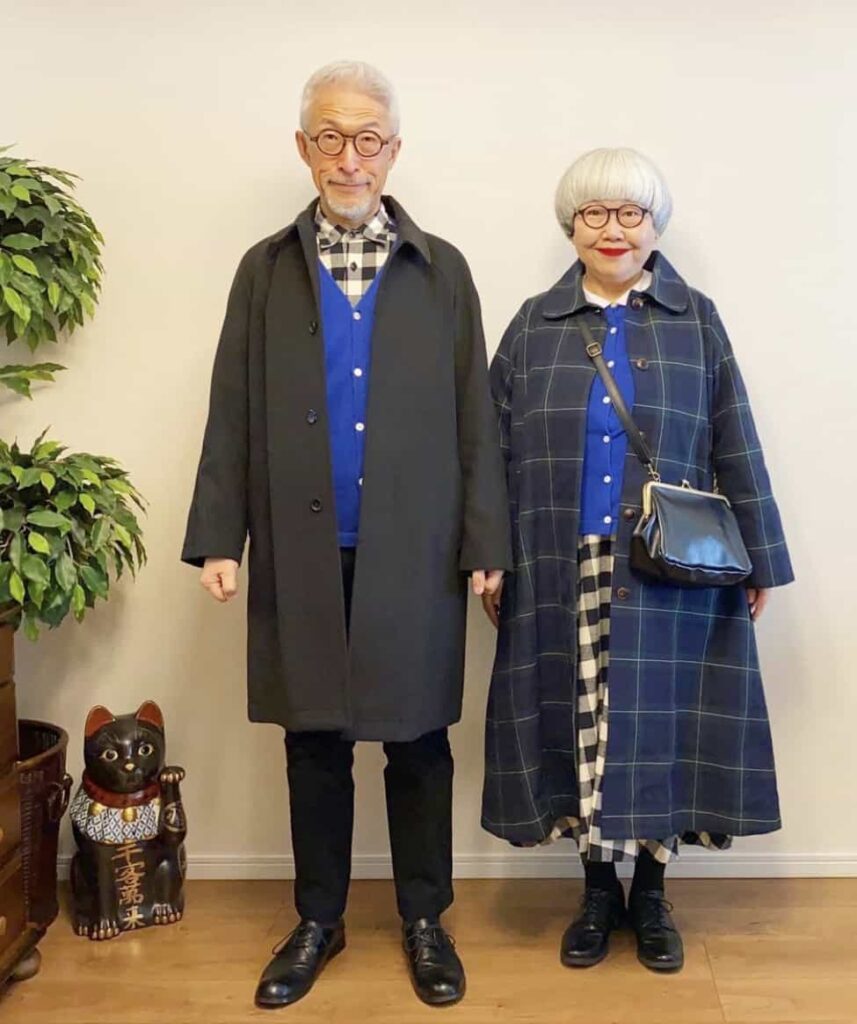 50後冬季穿搭示範