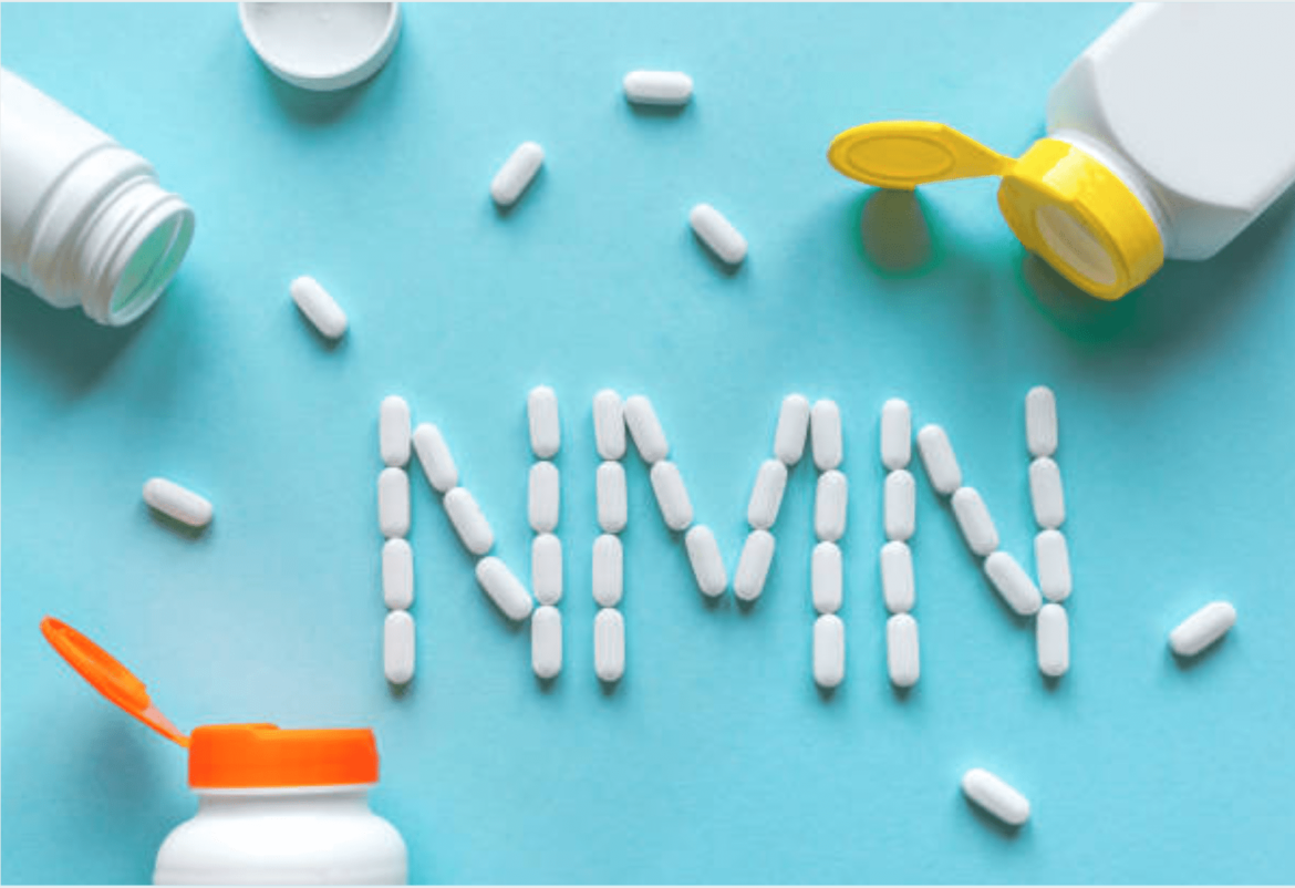 pills formed letters of NMN