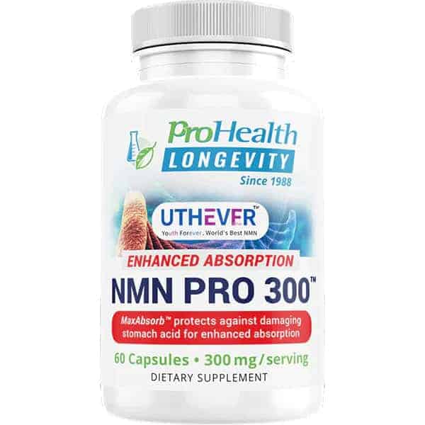 A bottle of ProHealth NMN Pro 300